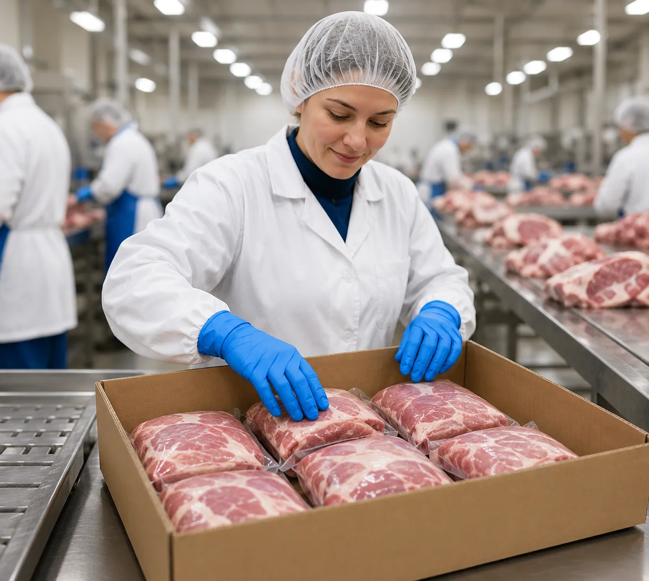 Упаковщик Мясной Продукции. Вахта