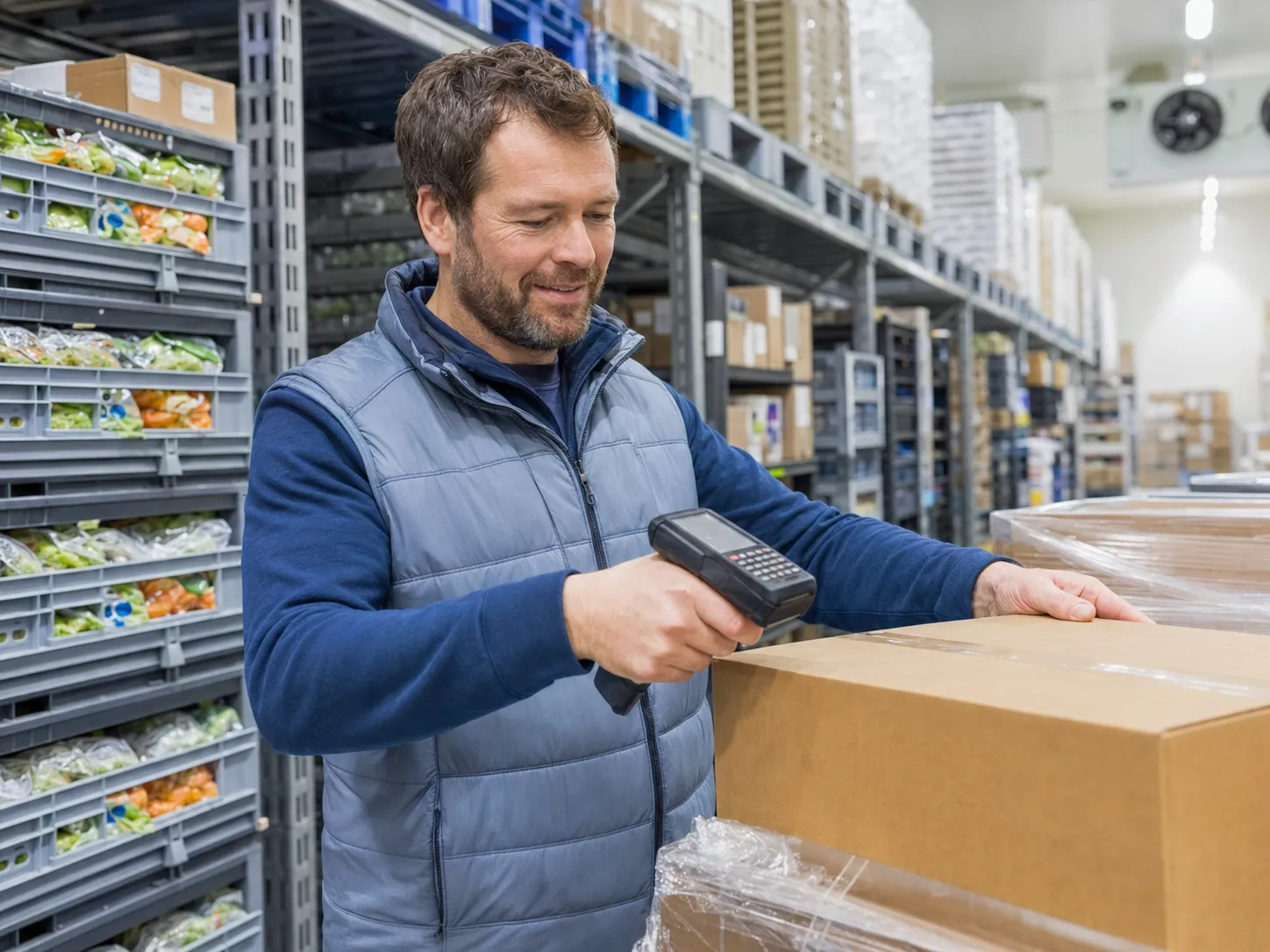 Комплектовщик на склад продуктов