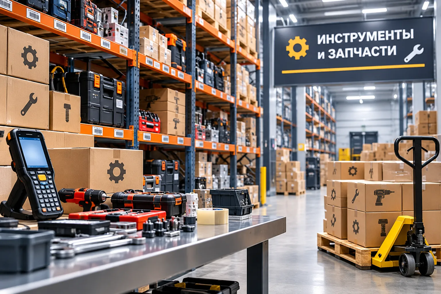 Комплектовщик на склад инструментов и запчастей
